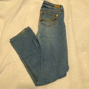 Clash Distressed Low-rise Flare Jeans, Size 3